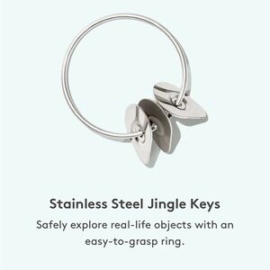 Stainless Steel Jingle Keys by Lovevery